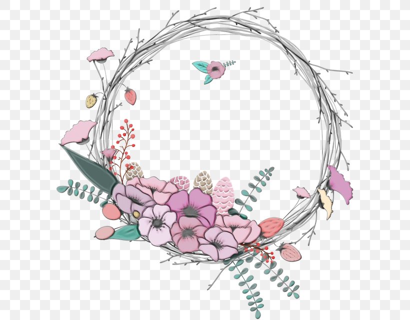 Flower Clip Art Garland Crown, PNG, 640x640px, Flower, Art, Branch, Christmas Day, Crown Download Free