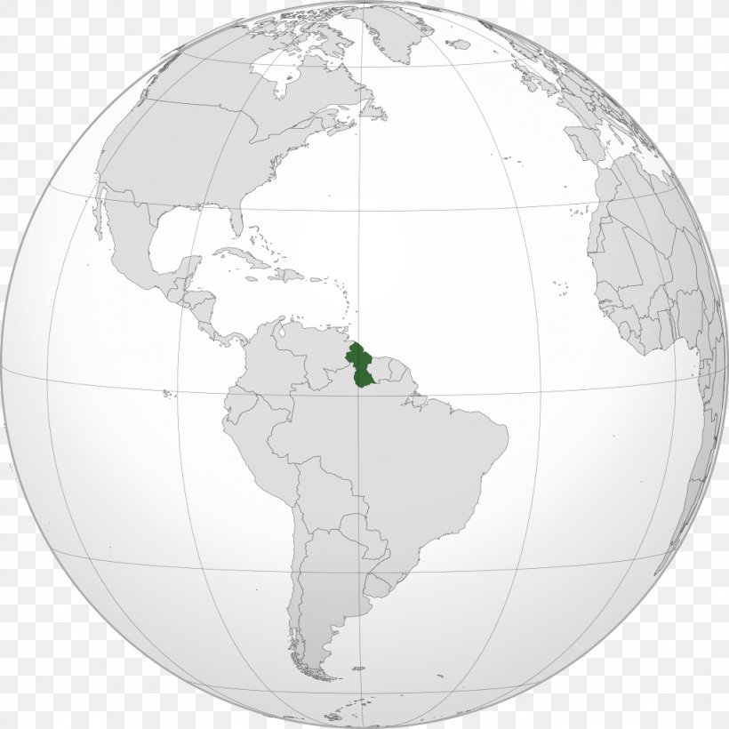 World Map Georgetown British Guiana Globe, PNG, 1024x1024px, World, British Guiana, City Map, Country, Flag Of Guyana Download Free