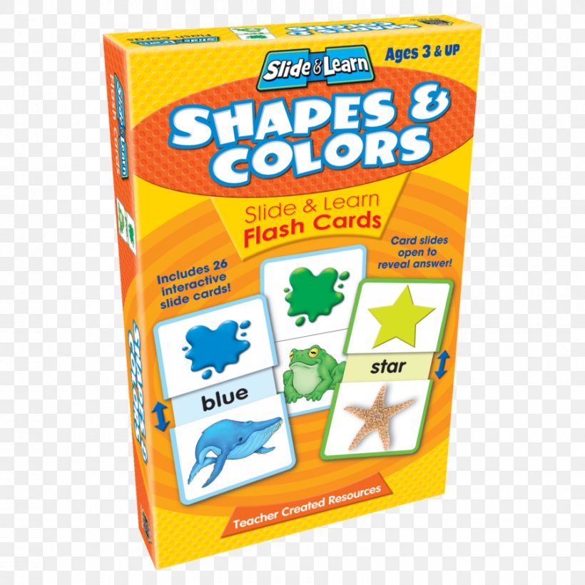 Colors And Shapes Flash Cards Flashcard Shapes & Colors: Slide & Learn Teacher Learning, PNG, 900x900px, Flashcard, Adhesive, Alphabetical Order, Book, Calendar Download Free