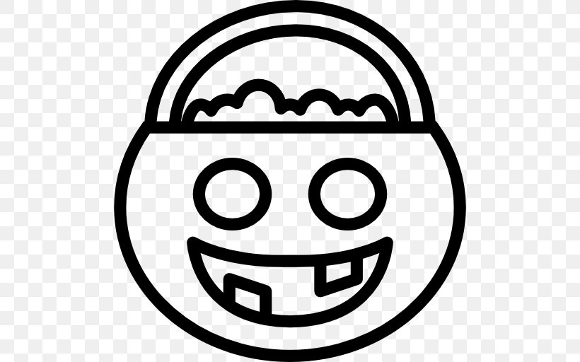Smiley Clip Art, PNG, 512x512px, Smiley, Area, Black And White, Festival, Halloween Download Free