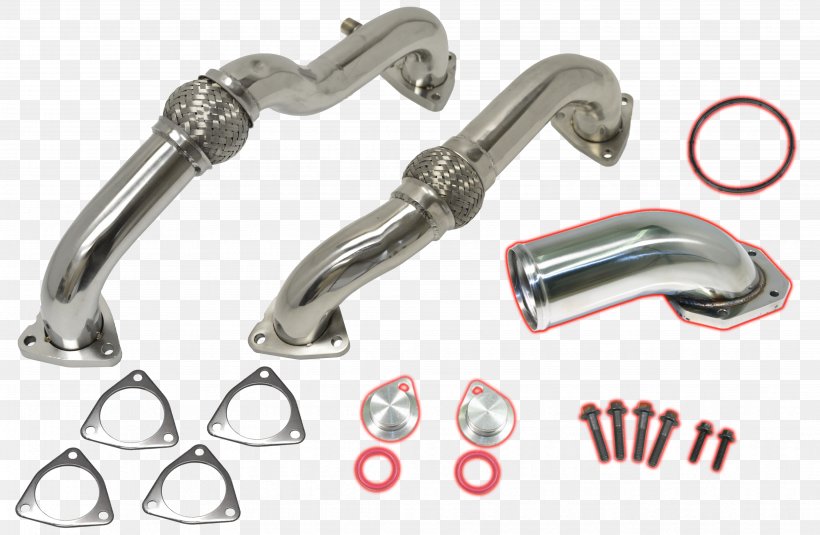 Exhaust System Pipe Car Exhaust Gas Recirculation Ford Power Stroke Engine, PNG, 4128x2696px, Exhaust System, Auto Part, Automotive Exhaust, Body Jewelry, Car Download Free