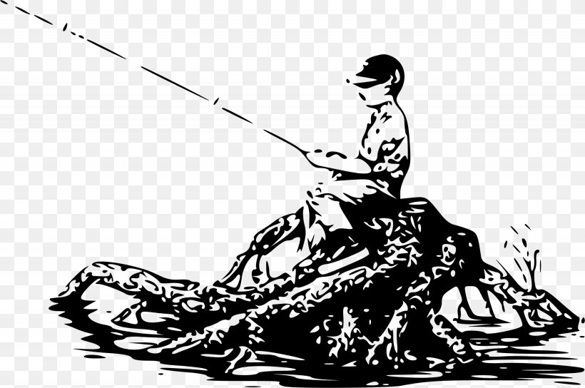 Fishing Drawing Angling Clip Art, PNG, 2255x1498px, Fishing, Angling, Art, Black, Black And White Download Free
