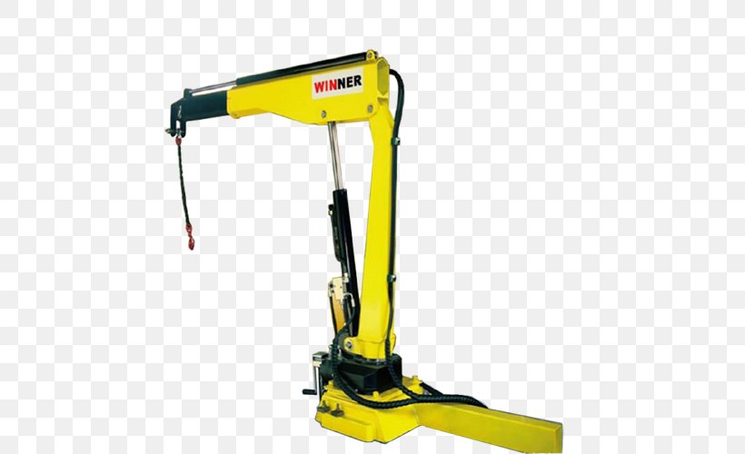 Crane Hydraulics Heavy Machinery Tool, PNG, 500x500px, Crane, Business, Hardware, Heavy Machinery, Hydraulics Download Free