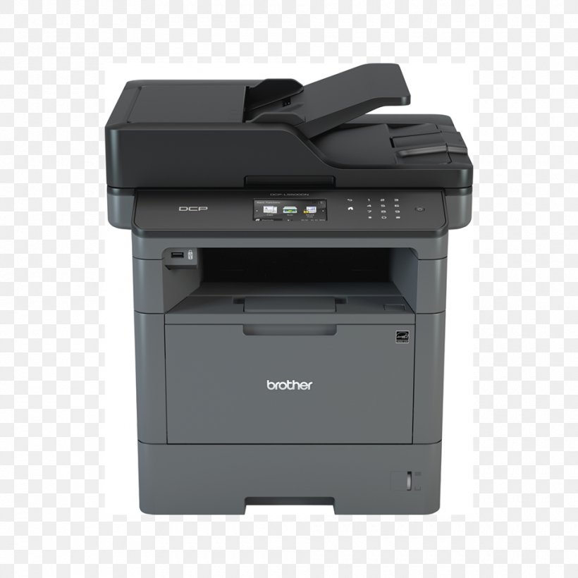 Multi-function Printer Brother Industries Brother MFC-L5700DN Copier-Fax-Printer-Scanner-40ppm-256 MB-Duplex LAN Laser Printing, PNG, 960x960px, Multifunction Printer, Automatic Document Feeder, Brother Industries, Dots Per Inch, Electronic Device Download Free