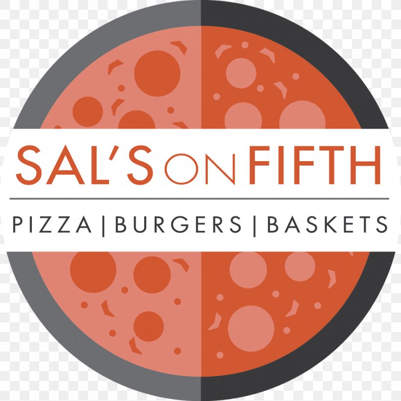 Sal's On Fifth Logo Restaurant Pizza Hamburger, PNG, 998x1000px, Logo, Area, Brand, Hamburger, Menu Download Free