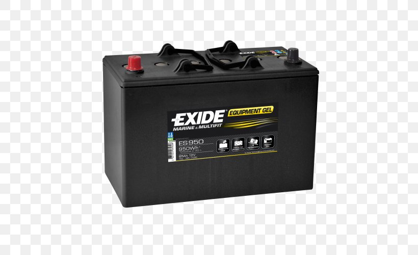 EXIDE EXIDE Equipment GEL, Battery, Starter Battery Electric Battery Rechargeable Battery Leisure Exide DUAL AGM Battery 12V, PNG, 500x500px, Watercolor, Cartoon, Flower, Frame, Heart Download Free