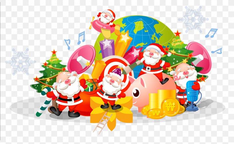 Microsoft PowerPoint Template Christmas Presentation Santa Claus, PNG, 2364x1460px, Rudolph, Art, Christmas, Christmas Decoration, Christmas Elf Download Free
