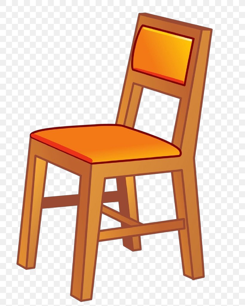 Orange, PNG, 744x1024px, Furniture, Chair, Orange, Wood Download Free