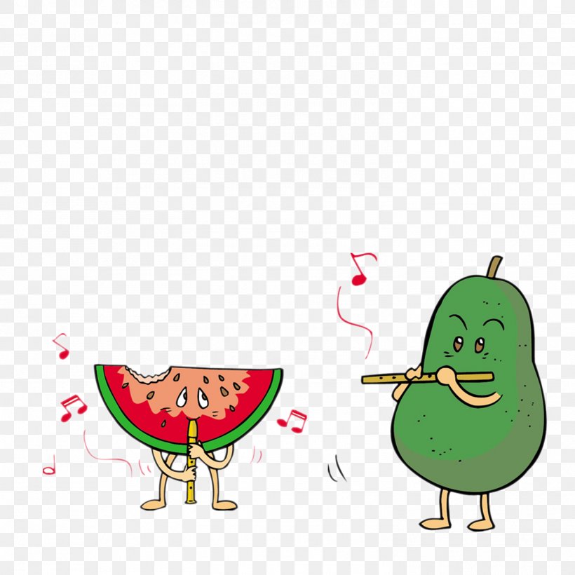 Watermelon Flute Fruit, PNG, 1501x1501px, Watercolor, Cartoon, Flower, Frame, Heart Download Free