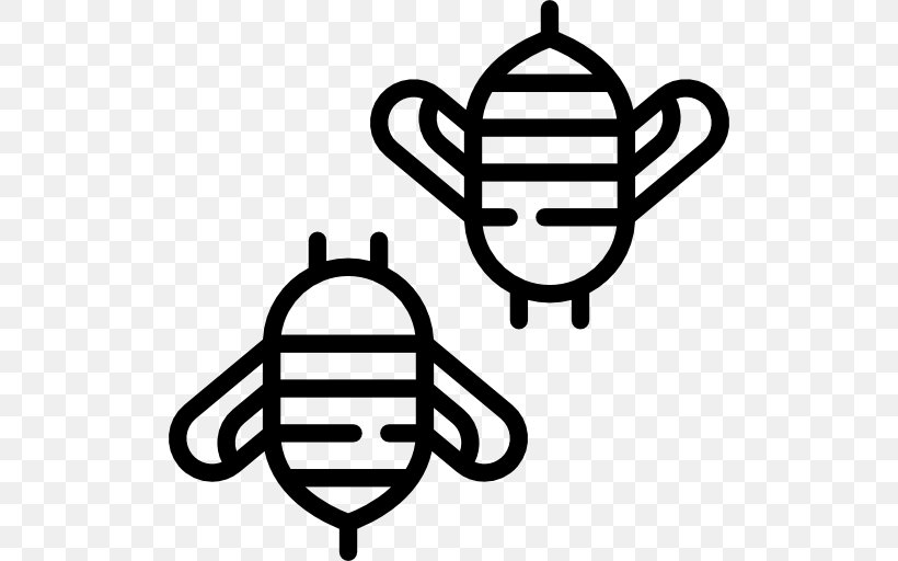 Bee, PNG, 512x512px, Bee, Bee Pollen, Beehive, Black And White, Computer Graphics Download Free