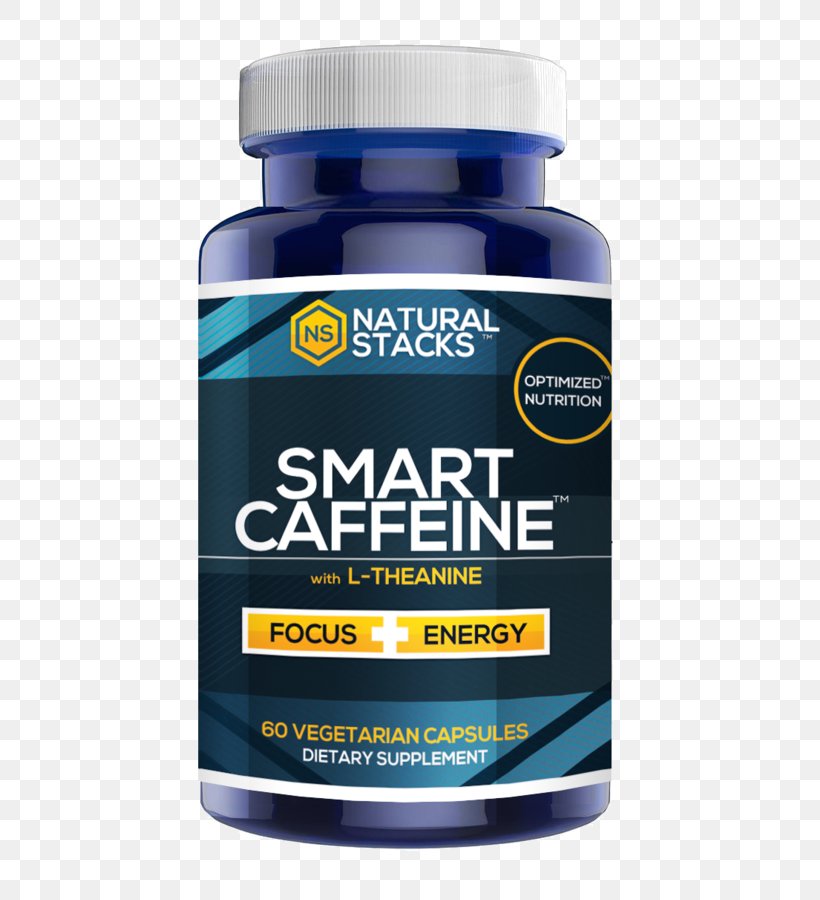 Dietary Supplement Nootropic Caffeine Theanine Capsule, PNG, 600x900px, Dietary Supplement, Acetylcarnitine, Anhydrous, Caffeine, Capsule Download Free