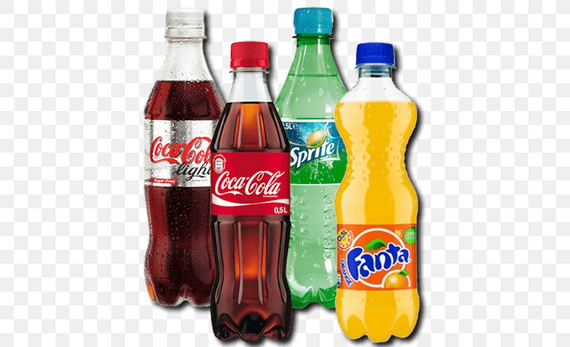 Fizzy Drinks Sprite Coca-Cola Fanta Non-alcoholic Drink, PNG, 500x500px, Fizzy Drinks, Bottle, Carbonated Soft Drinks, Coca Cola, Cocacola Download Free