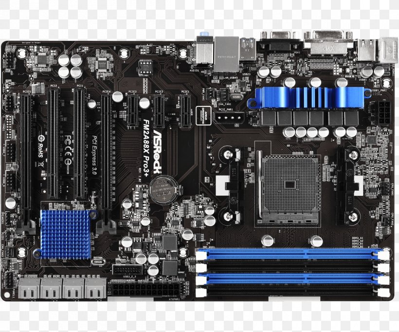 Motherboard ASRock A88M-G/3.1 Socket FM2+ ATX Central Processing Unit, PNG, 1200x1000px, Motherboard, Advanced Micro Devices, Asrock, Atx, Central Processing Unit Download Free