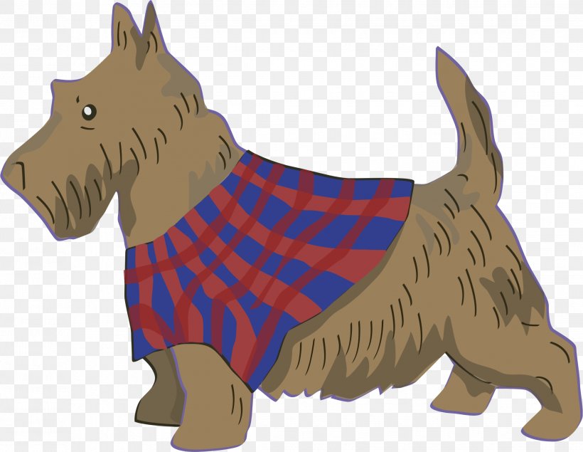 Scottish Terrier Scotland Animal, PNG, 2268x1757px, Scottish Terrier, Animal, Canidae, Carnivoran, Cartoon Download Free