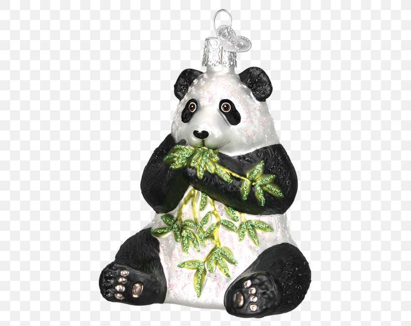 Giant Panda Christmas Ornament Glass, PNG, 650x650px, Giant Panda, Art, Bear, Christmas, Christmas Decoration Download Free