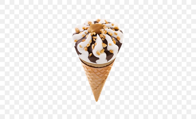Ice Cream Cones Sundae Chocolate Ice Cream, PNG, 500x500px, Ice Cream Cones, Chocolate Ice Cream, Cornetto, Cream, Dairy Product Download Free