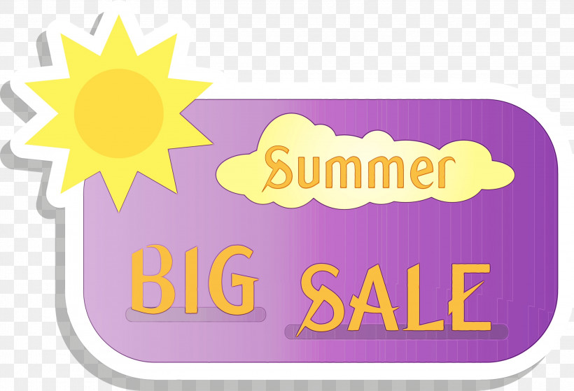 Logo Font Yellow Meter Area, PNG, 3000x2046px, Summer Sale, Area, End Of Summer Sale, Logo, M Download Free