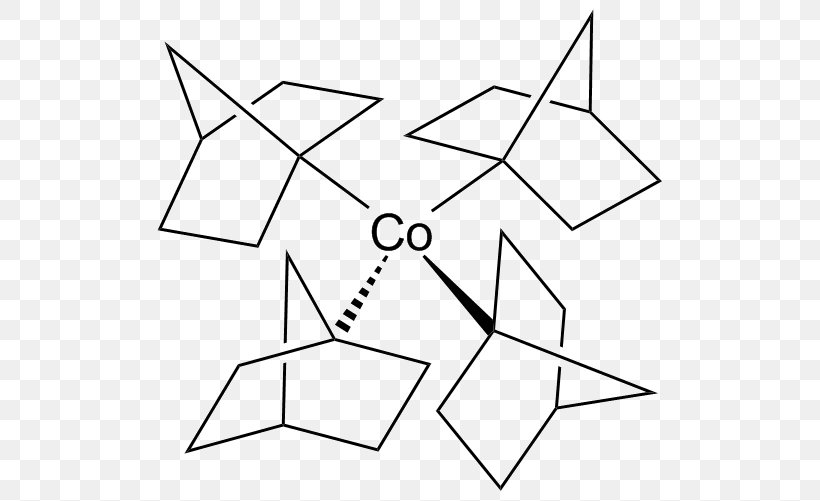 Tetrakis(1-norbornyl)cobalt(IV) Tetrakis(triphenylphosphine)palladium(0) Oxidation State Coordination Complex, PNG, 524x501px, Cobalt, Area, Art, Art Paper, Atomic Number Download Free