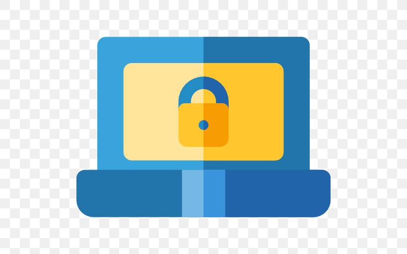 Computer Security Computer Lock Clip Art, PNG, 512x512px, Computer Security, Area, Blue, Brand, Computer Download Free