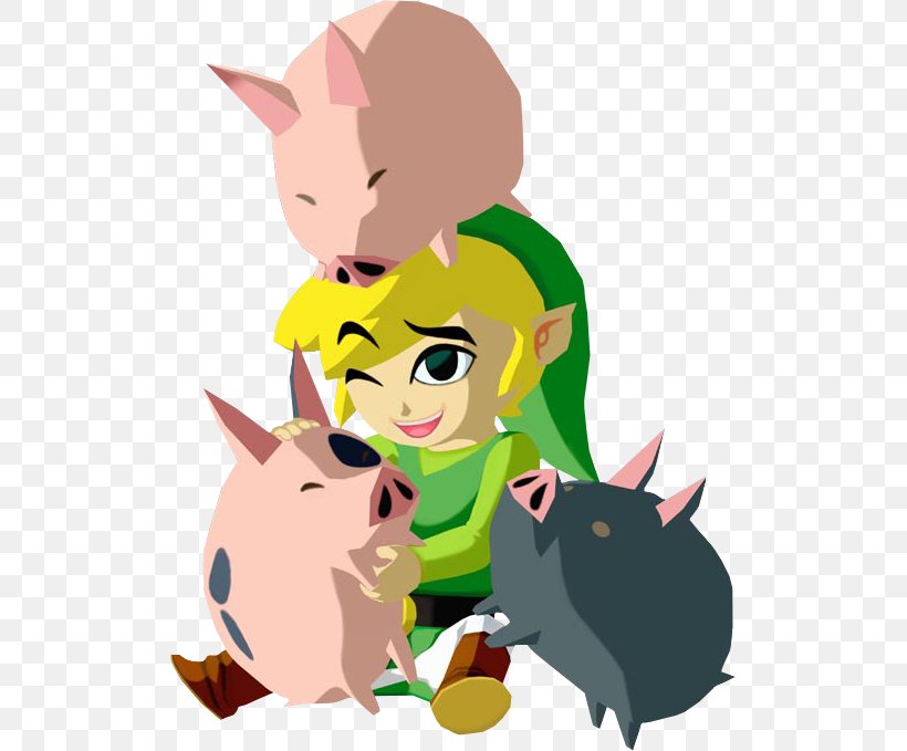The Legend Of Zelda: The Wind Waker Link The Legend Of Zelda: Ocarina Of Time 3D, PNG, 511x679px, Legend Of Zelda The Wind Waker, Art, Boy, Carnivoran, Cartoon Download Free