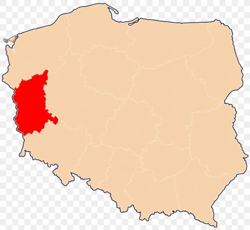 Zielona Góra Voivodeship Lower Silesian Voivodeship Map Greater Poland Voivodeship, PNG, 833x768px, Zielona Gora, Administrative Division, Administrative Divisions Of Poland, Ecoregion, Greater Poland Voivodeship Download Free