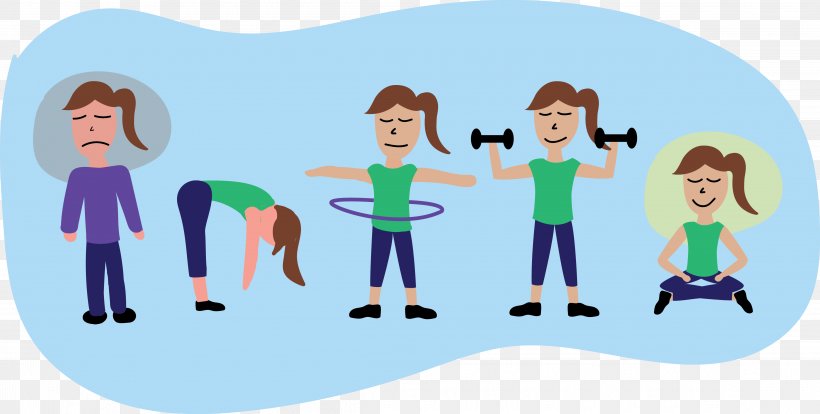 Physical Exercise Exercise Equipment Clip Art, PNG, 4590x2318px
