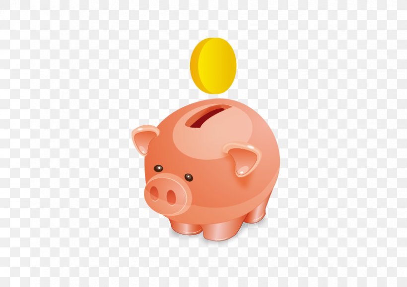 Piggy Bank Saving ICO Icon, PNG, 842x596px, Watercolor, Cartoon, Flower, Frame, Heart Download Free