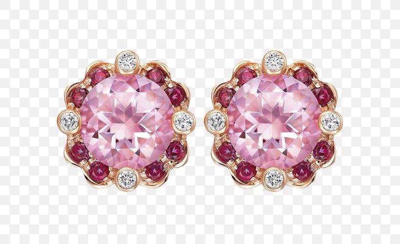 Earring Ruby Jewellery Swarovski AG, PNG, 600x500px, Earring, Amethyst, Body Jewelry, Body Piercing Jewellery, Designer Download Free