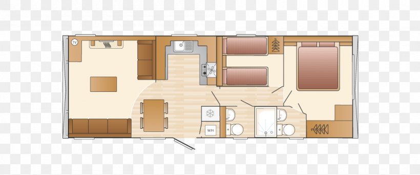 Floor Plan House Caravan Wall, PNG, 1000x417px, Floor Plan, Area, Bed, Bedroom, Campervans Download Free