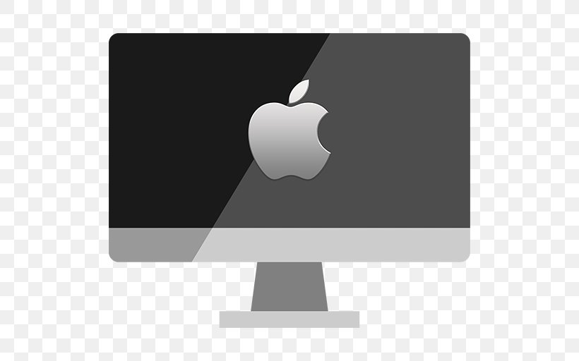 MacBook Mac Book Pro Computer Apple, PNG, 512x512px, Macbook, Apple, Black And White, Brand, Computer Download Free