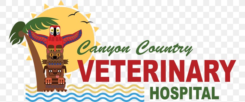 Canyon Country Veterinary Hospital Logo Illustration Brand, PNG, 762x342px, Logo, Animal, Brand, Pet, Recreation Download Free