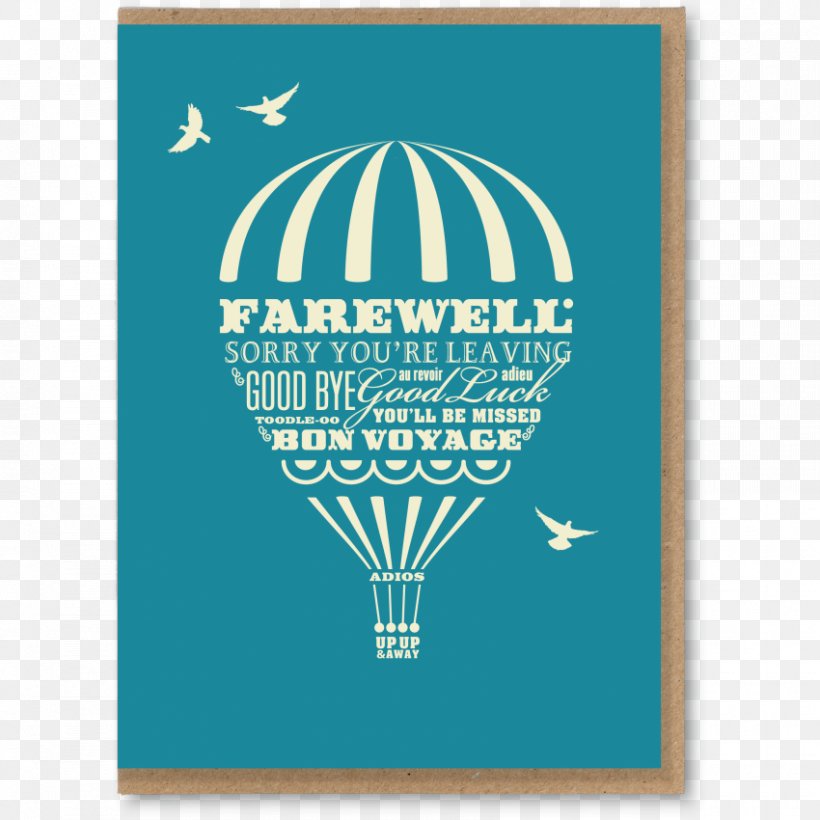 Greeting & Note Cards Paper Hot Air Balloon, PNG, 850x850px, Greeting Note Cards, Aqua, Balloon, Birthday, Brand Download Free