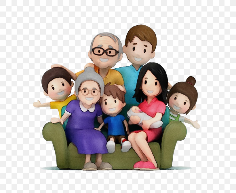 Cartoon People Social Group Animation Friendship, PNG, 670x670px, Watercolor, Animation, Cartoon, Child, Community Download Free