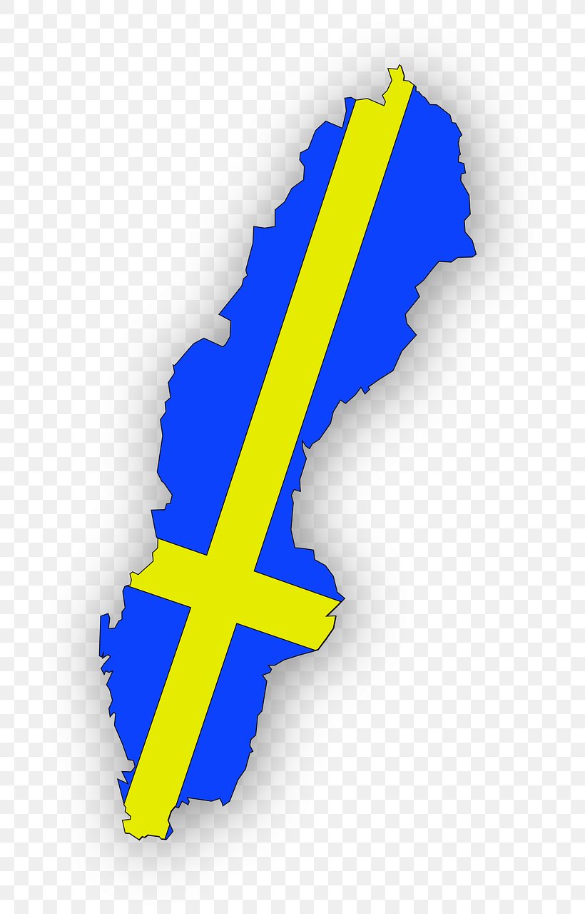 Flag Of Sweden Clip Art, PNG, 723x1280px, Sweden, Art, Electric Blue, Flag, Flag Of Sweden Download Free