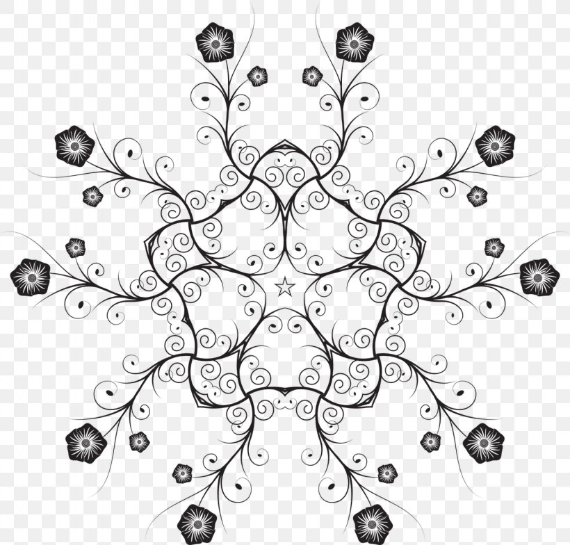Floral Design Line Art Abstract Art Clip Art, PNG, 1280x1225px, Floral Design, Abstract Art, Art, Black, Black And White Download Free