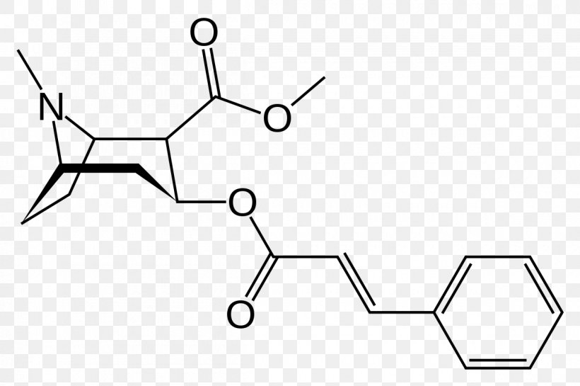 Methylecgonine Cinnamate Tropane Alkaloid Structure Cocaine, PNG, 1200x798px, Methylecgonine Cinnamate, Alkaloid, Area, Benzoylecgonine, Black And White Download Free