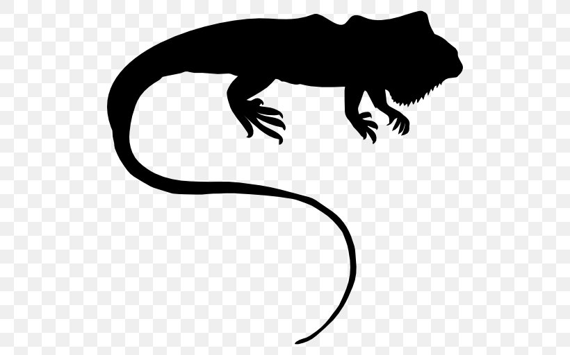 Common Iguanas Lizard Reptile Chameleons, PNG, 512x512px, Common Iguanas, Animal, Animal Figure, Artwork, Black Download Free