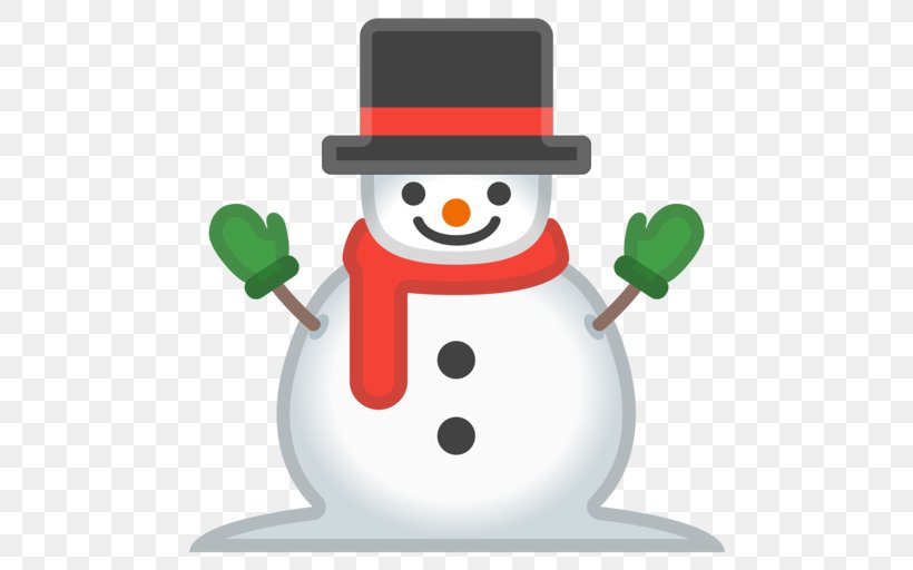 Emoji Snowman Emoticon Smiley, PNG, 512x512px, Emoji, Emojipedia, Emoticon, Google, Noto Fonts Download Free