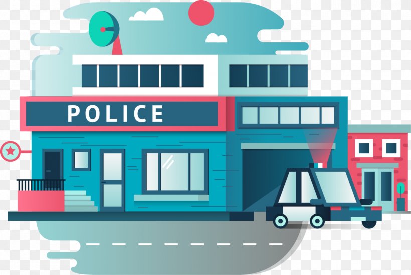 Police Station Police Officer Building, PNG, 1306x875px, Police, Brand, Building, Flat Design, Police Officer Download Free