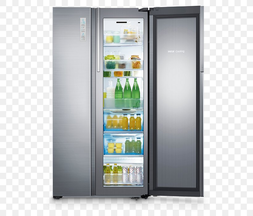 Refrigerator Samsung RH22H9010 Auto-defrost Samsung RH77H90507F, PNG, 600x700px, Refrigerator, Autodefrost, Home Appliance, Kitchen Appliance, Major Appliance Download Free