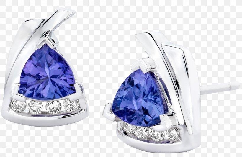 Sapphire Earring Tanzanite Diamond Gemstone, PNG, 960x623px, Sapphire, Blue, Body Jewelry, Carat, Charms Pendants Download Free