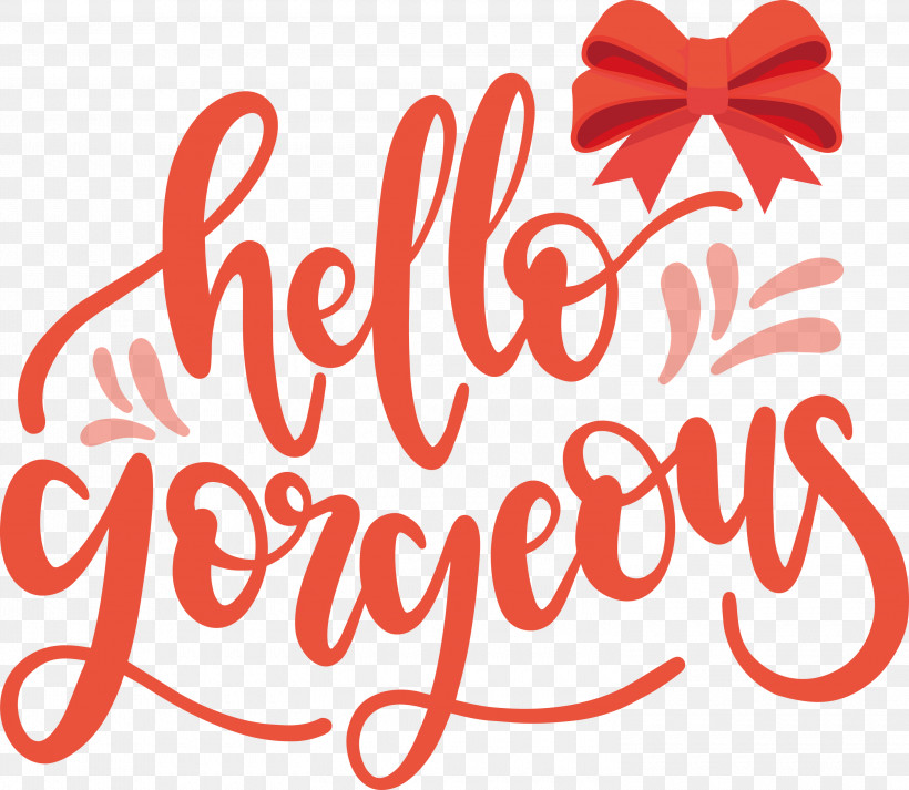 Fashion Hello Gorgeous, PNG, 3000x2611px, Fashion, Calligraphy, Flower, Geometry, Hello Gorgeous Download Free