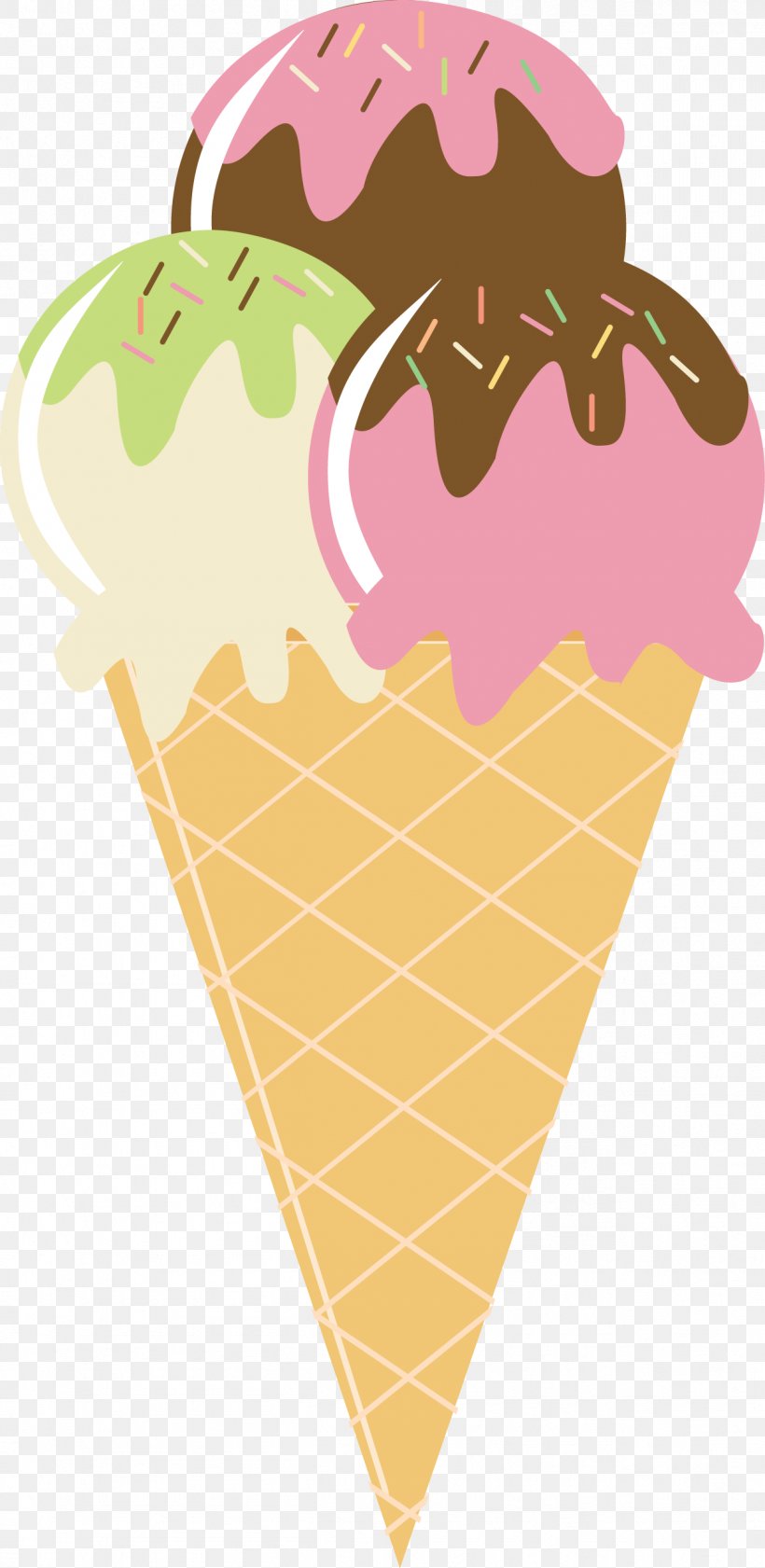 Ice Cream Cones Sundae Clip Art, PNG, 1254x2571px, Ice Cream, Chocolate Ice Cream, Cream, Food, Frozen Dessert Download Free