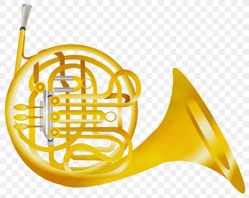 Brass Instruments, PNG, 3000x2388px, Watercolor, Alto Horn, Brass Instrument, Brass Instruments, Clarion Download Free