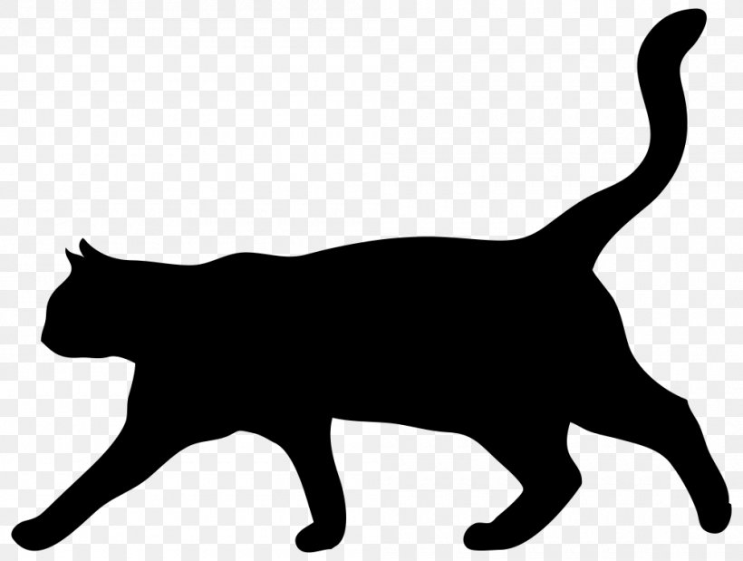 Cat Silhouette Drawing, PNG, 1000x755px, Cat, Art, Black, Black And White, Black Cat Download Free