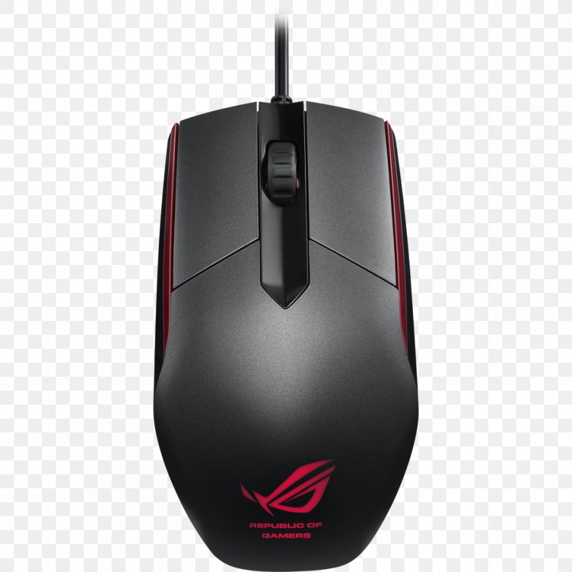 Computer Mouse Laptop Dell Republic Of Gamers ASUS, PNG, 1000x1000px, Computer Mouse, Asus, Computer Component, Dell, Dots Per Inch Download Free