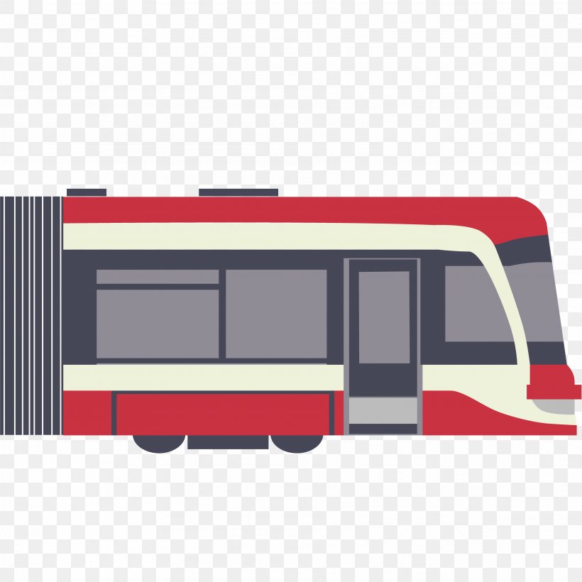 Tram Toronto Streetcar System Toronto Transit Commission Train, PNG, 3627x3627px, Tram, Brand, Canada, Emoji, Railroad Car Download Free