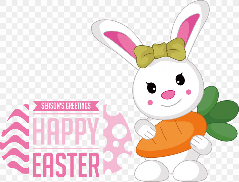 Easter Bunny, PNG, 3385x2573px, Easter Bunny, Cartoon, Drawing, I Feel Love, Rabbit Download Free