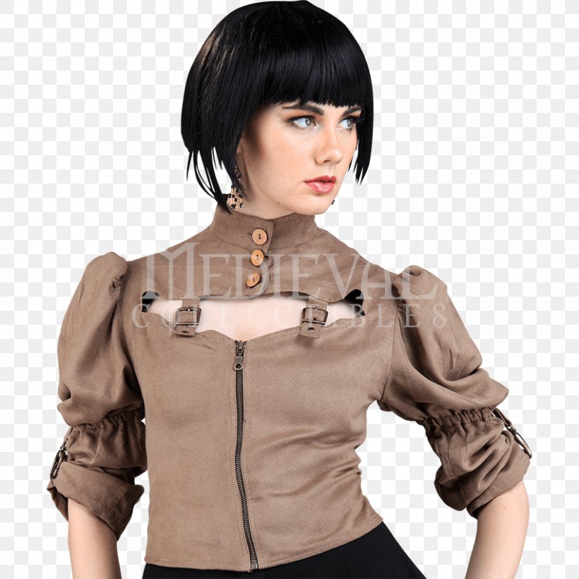 Sleeve Blouse Steampunk Shirt Clothing, PNG, 850x850px, Sleeve, Arm, Blouse, Brown Hair, Clothing Download Free