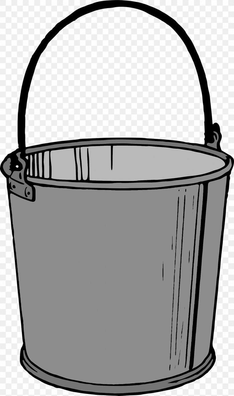 Bucket Drawing Clip Art, PNG, 1137x1920px, Bucket, Black And White, Bucket And Spade, Color, Coloring Book Download Free